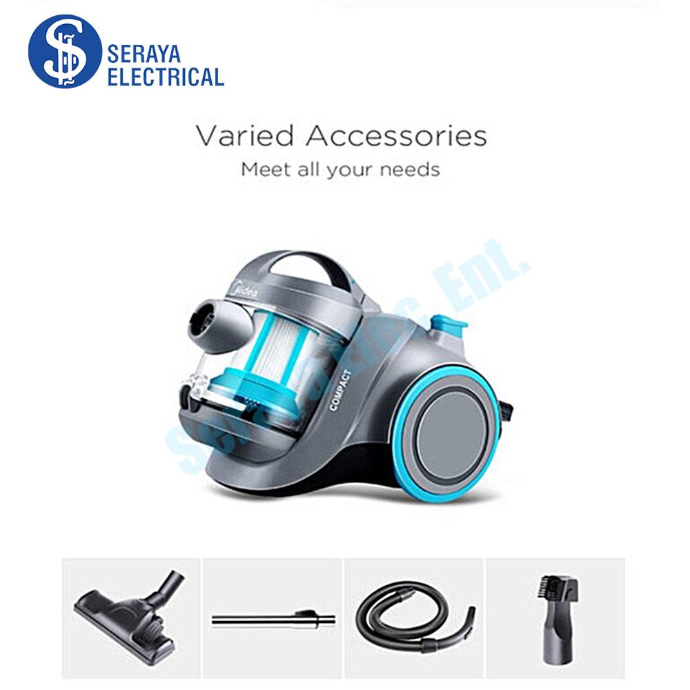 Midea 1000W HEPA Filter Vacuum Cleaner MVCV12KGR