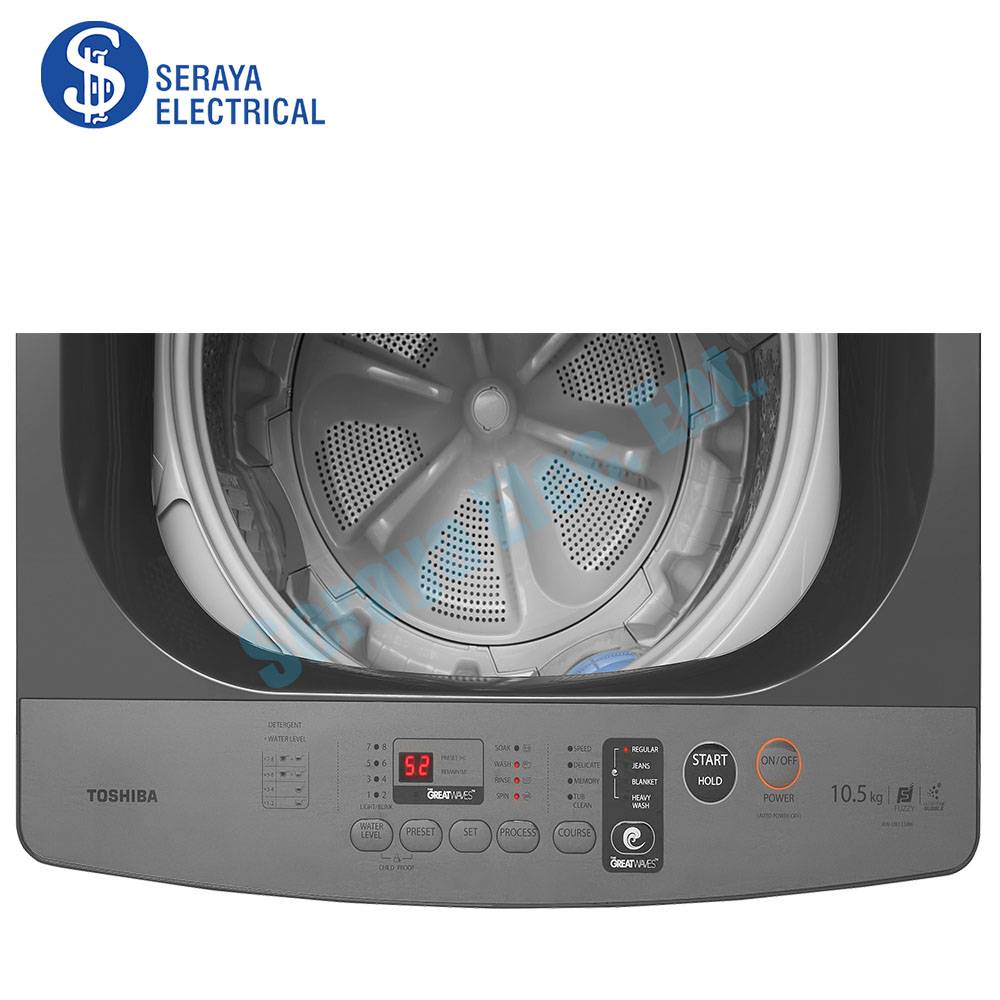 Toshiba 10.5KG Fully Auto Washing Machine AWUK1150HM(SG)
