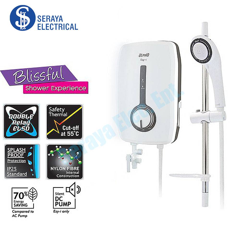 Alpha DC Booster Pump Water Heater EZYi