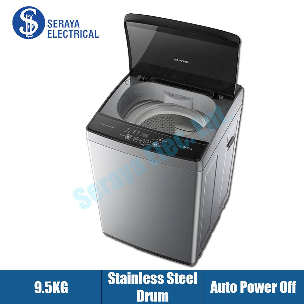 Sharp 9.5KG Fully Auto Washing Machine ES921X