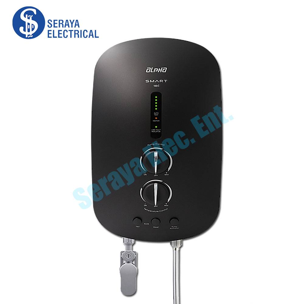 Alpha DC Booster Pump Rain Shower Water Heater Smart 18i