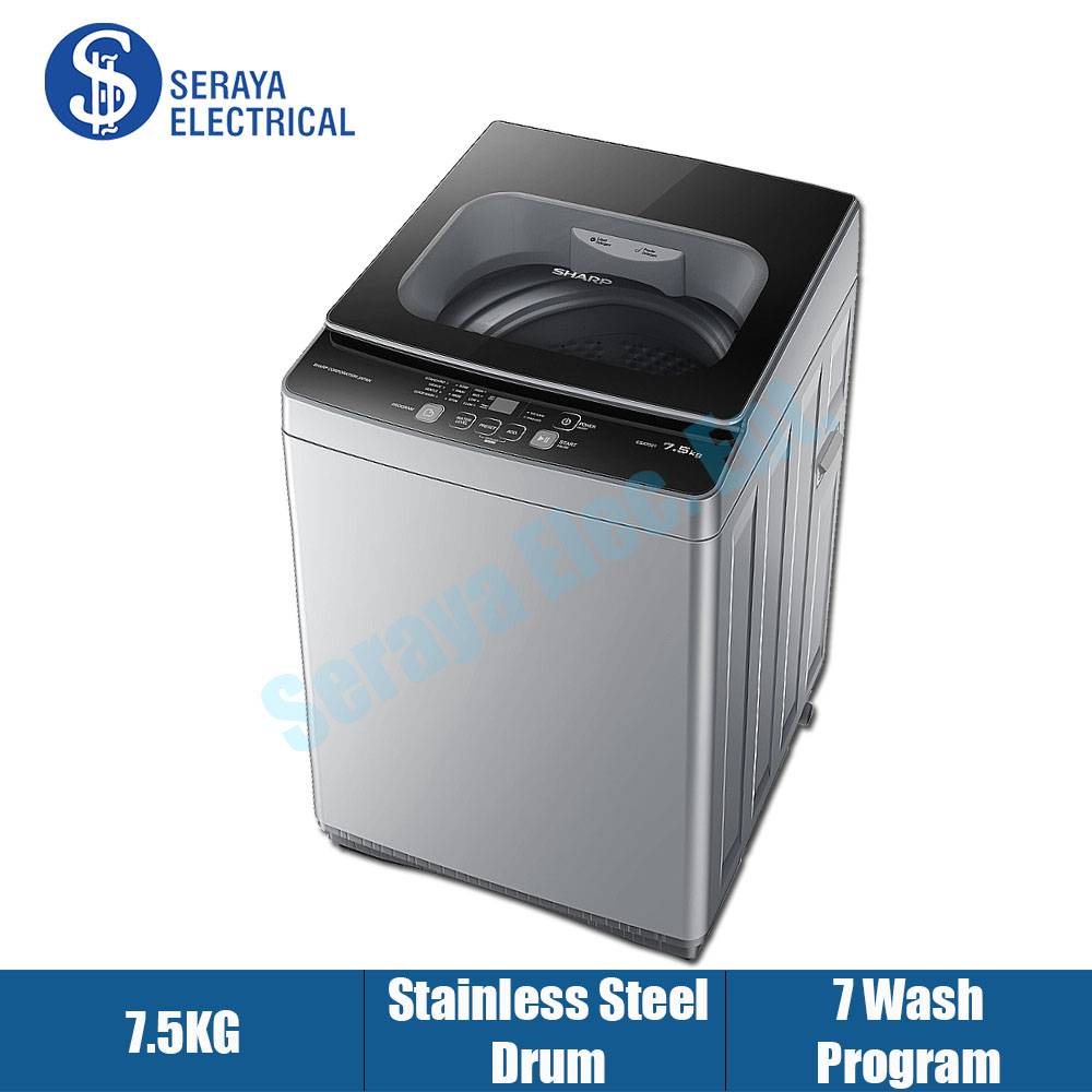 Sharp 7.5KG Fully Auto Washing Machine ESX7021