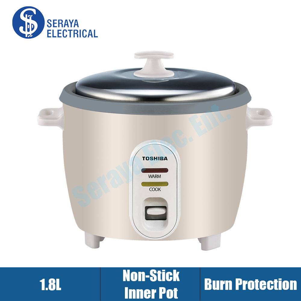 Toshiba 1.8L NonStick Rice Cooker RCT18CEMY