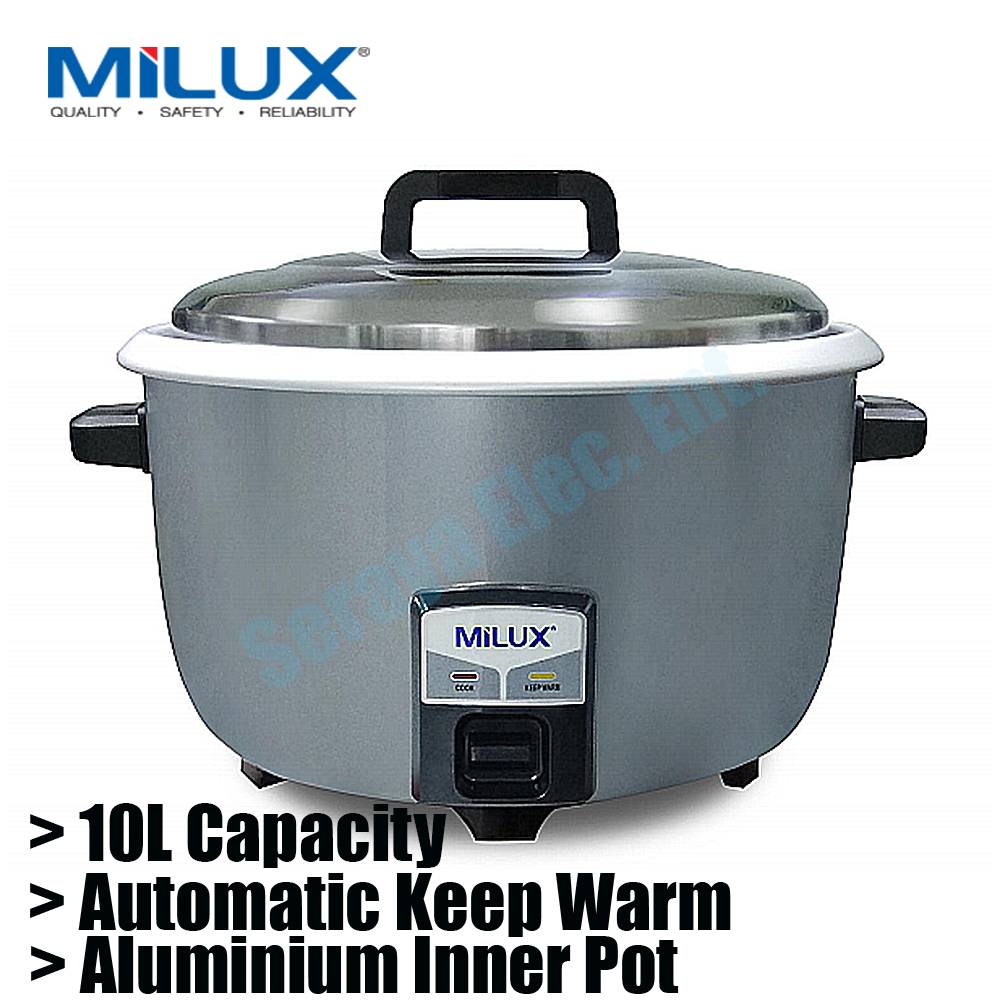 Milux 10L Electric Commercial Rice Cooker MRC5200