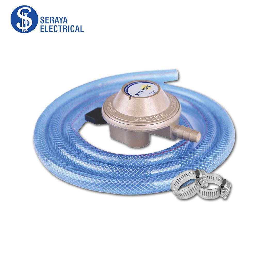 Milux Gas Regulator Set with Safety CutOff Features M188CS