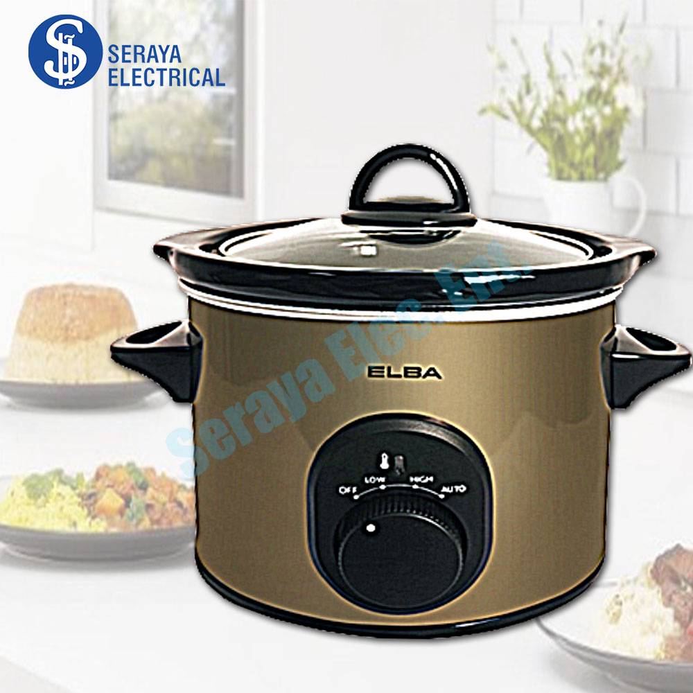 Elba 3.5L Slow Cooker ESCK3568(CP)