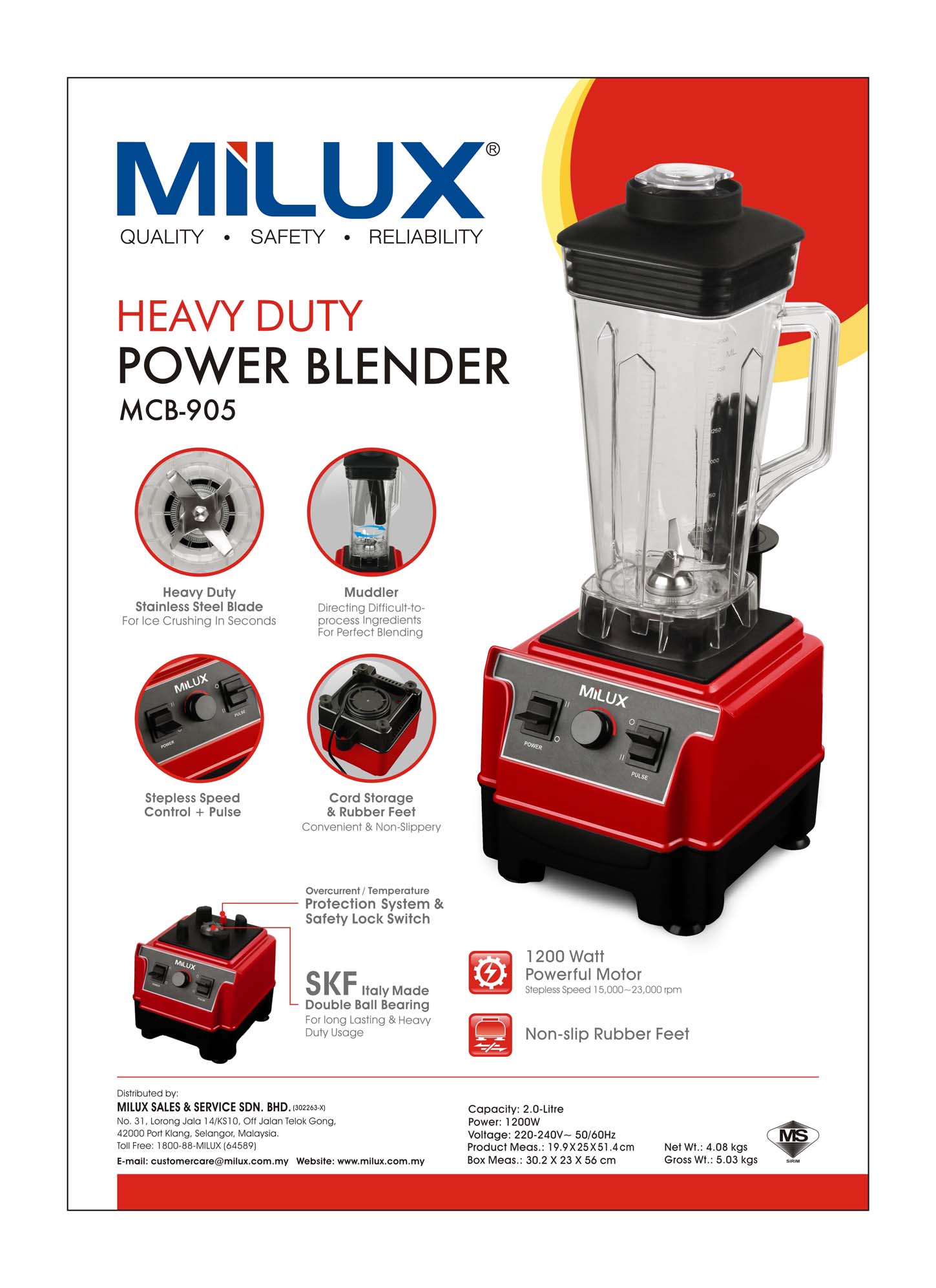 Heavy Duty Blender Malaysia