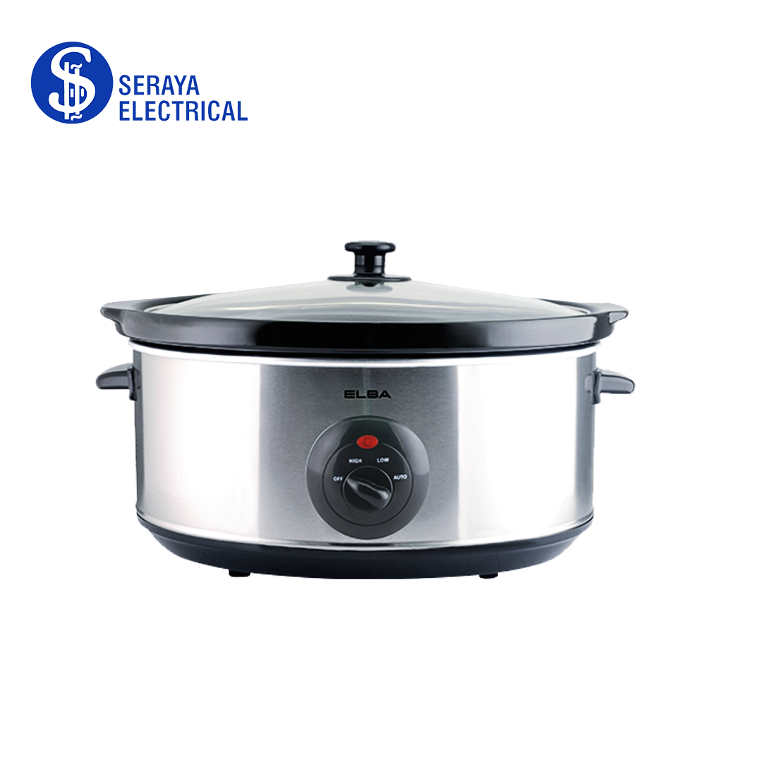 Elba 6.5L Slow Cooker ESCOD6538(SS)