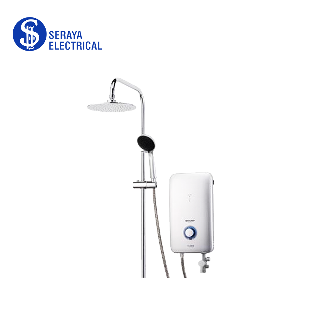WHP315RN Sharp Rain Shower Water Heater with Pump