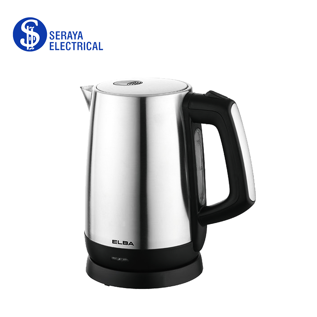 ELBA Stainless Steel Jug Kettle 1.7L EJKJ1762(SS)