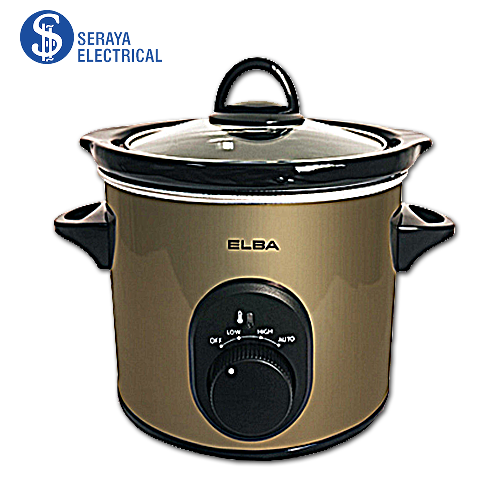 Elba 1.5L Slow Cooker ESCK1568(CP)