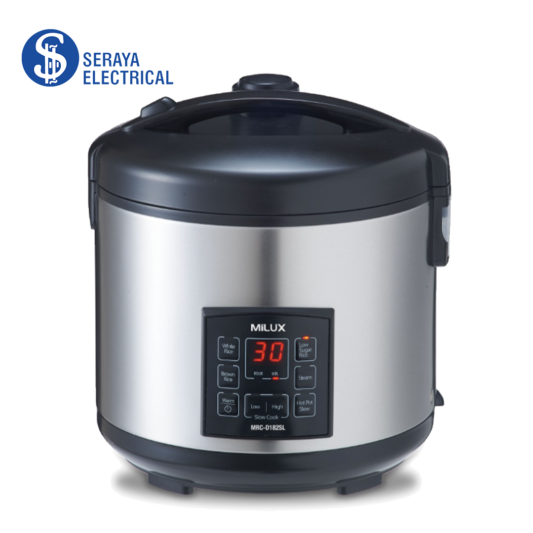 Milux 1.8L Sugar Less Cooking Rice Cooker MRCD182SL